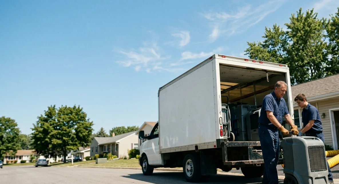 Water Damage Cleanup in Wheatland, IA near me